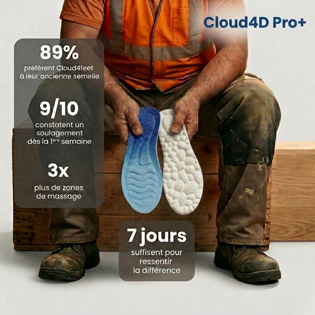 Semelles Cloud4D Pro+